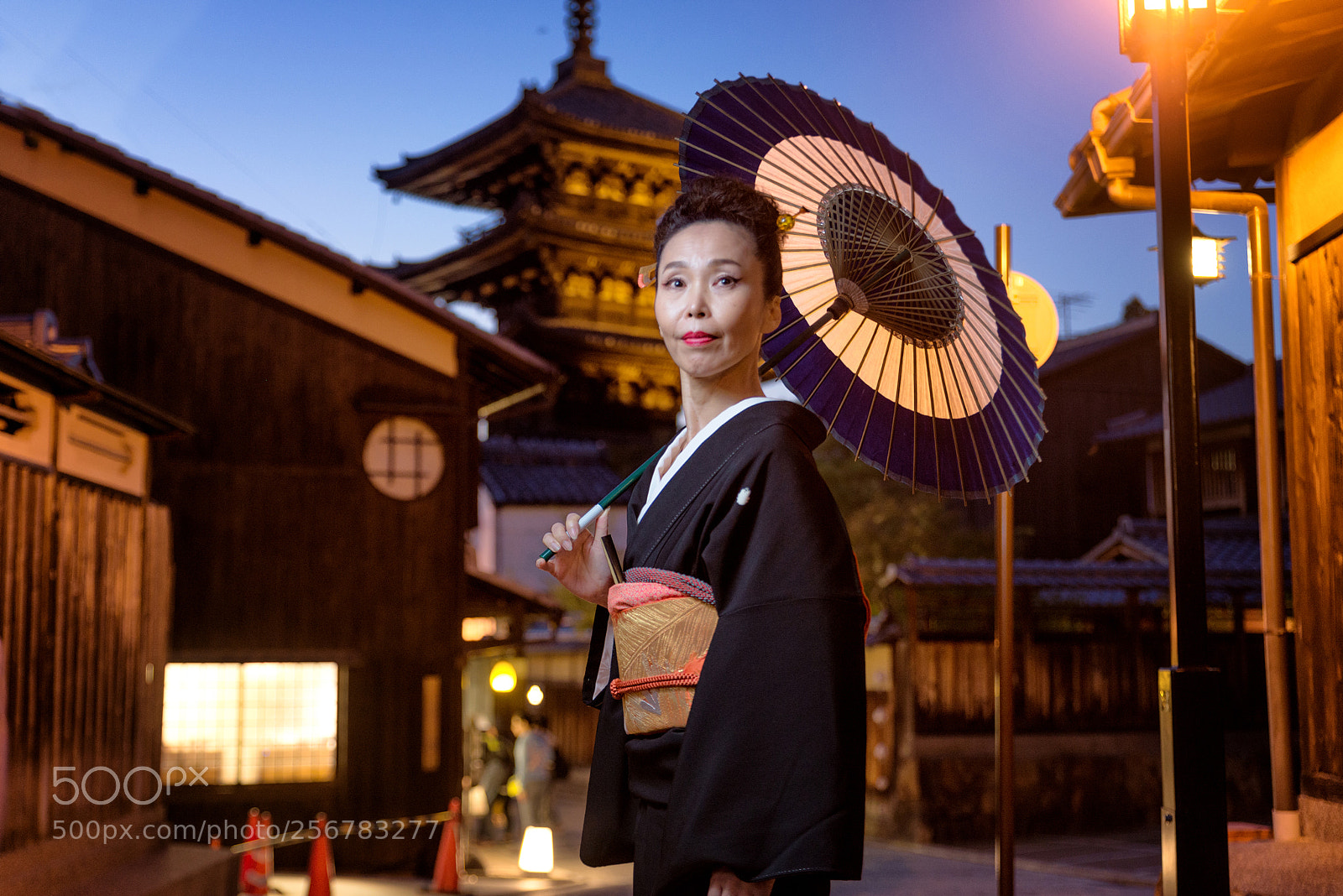 Nikon D610 sample photo. Asian woman with kimono photography