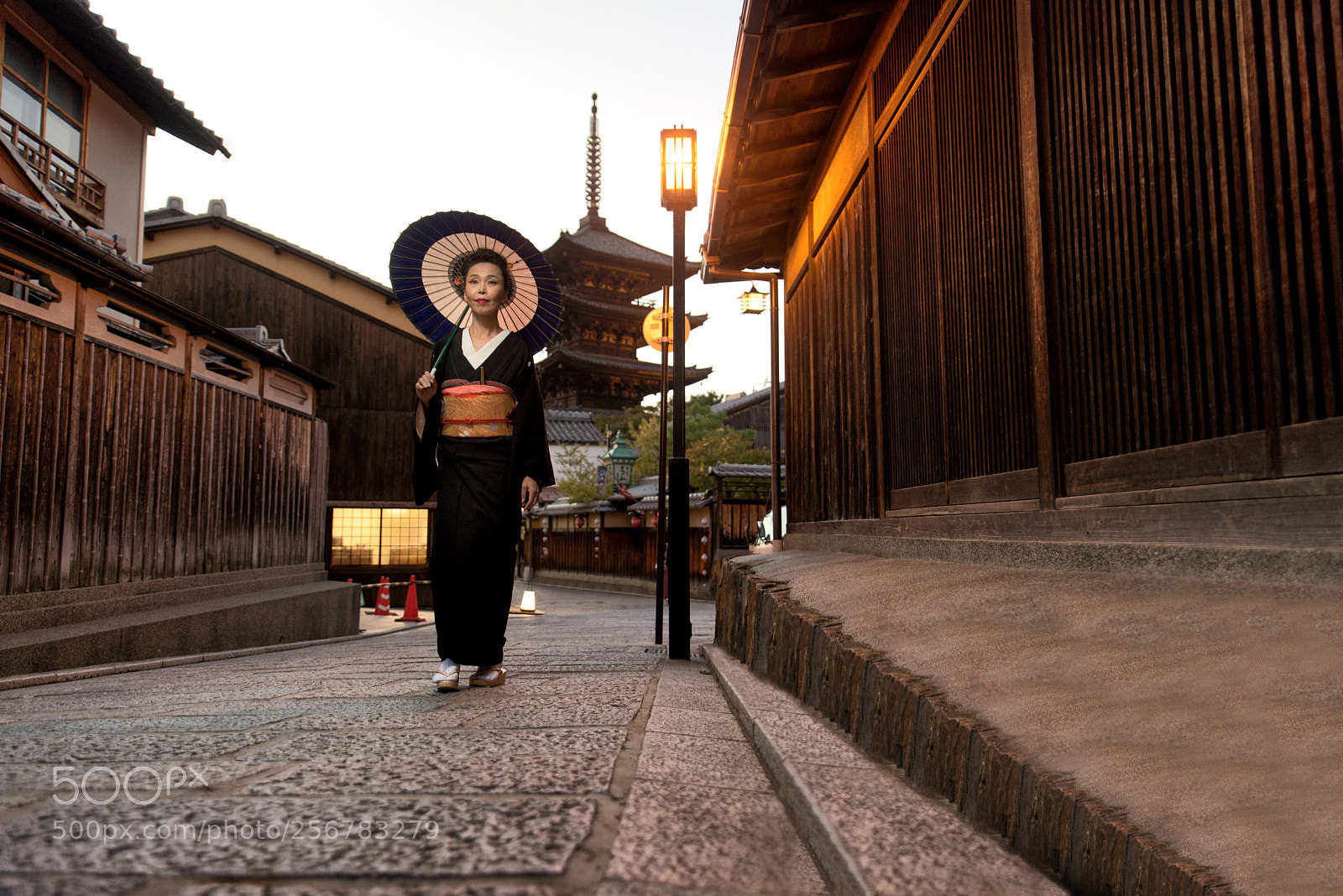 Nikon D610 sample photo. Asian woman with kimono photography