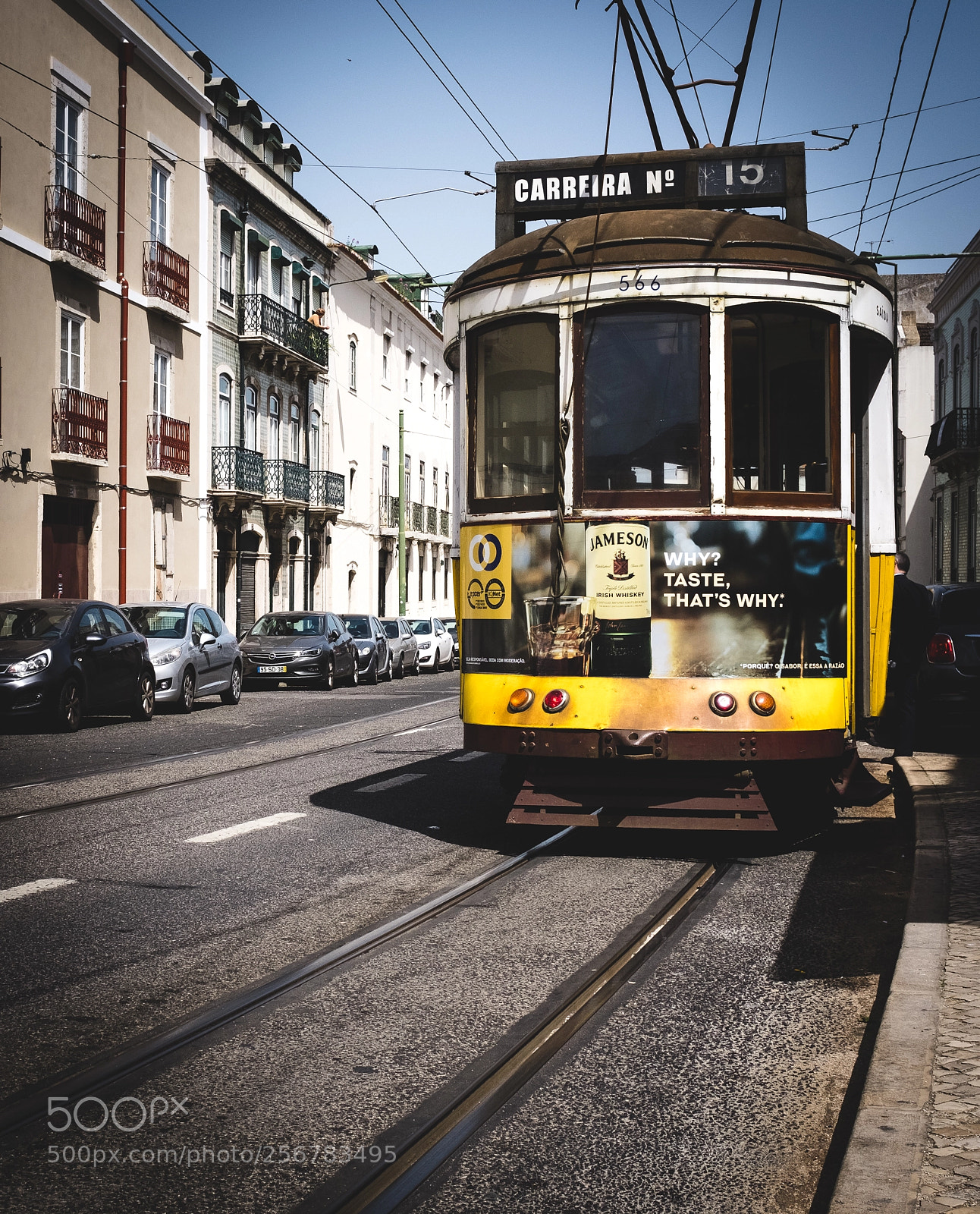 Fujifilm X100F sample photo. Electric tram photography