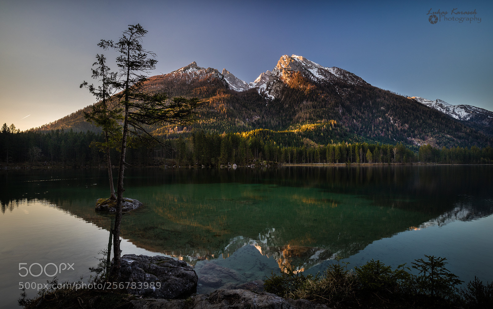 Canon EOS 6D Mark II sample photo. Peace at hintersee photography