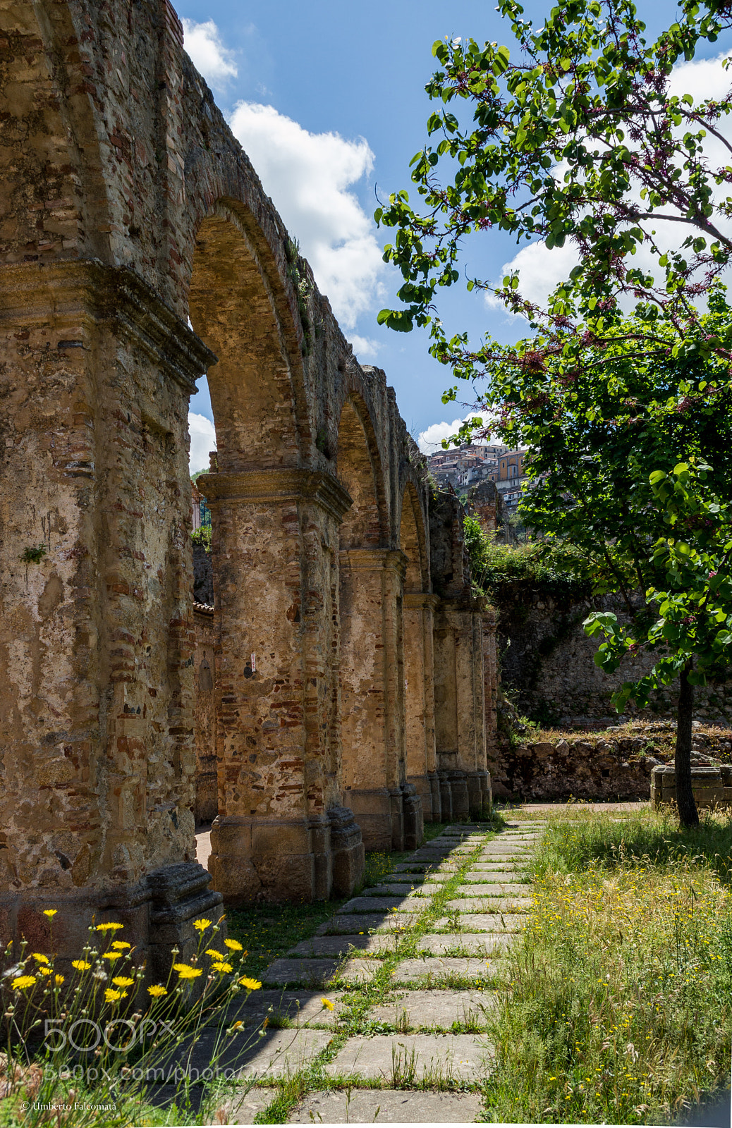 Nikon D3200 sample photo. Ruderi di convento photography