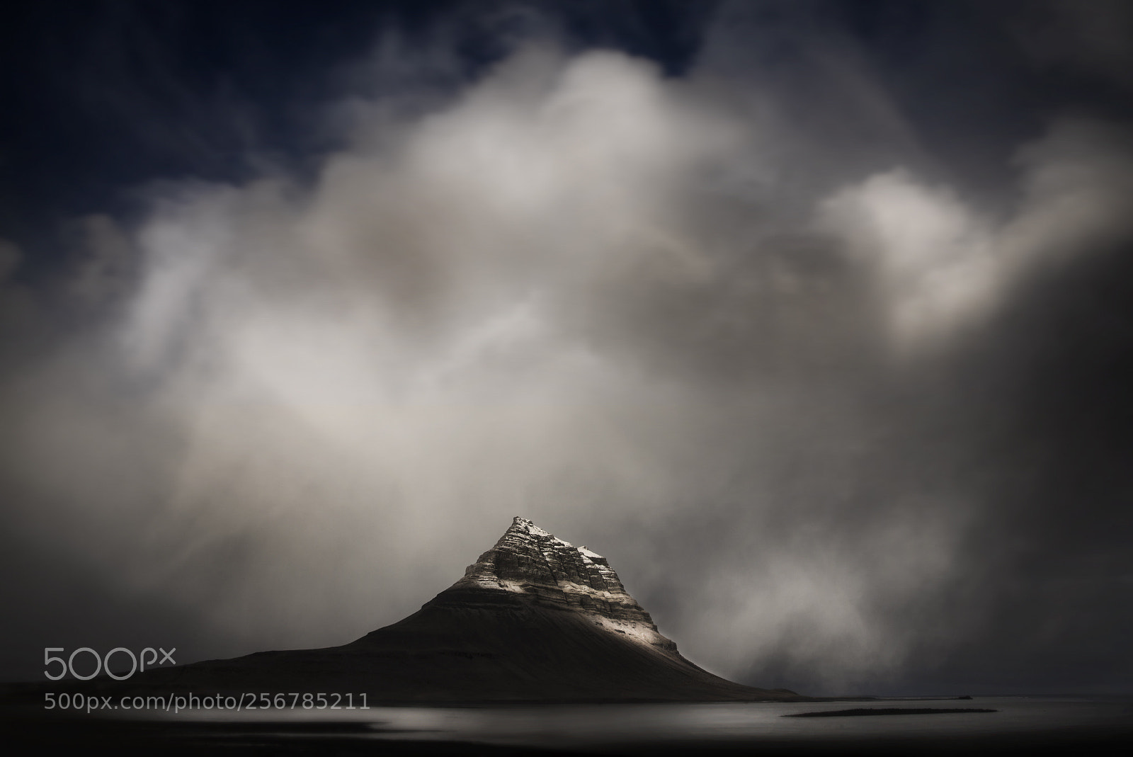 Canon EOS 5D Mark II sample photo. The dark mountain photography