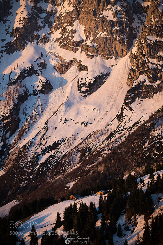 Canon EOS 6D Mark II sample photo. In the avelanche zone photography