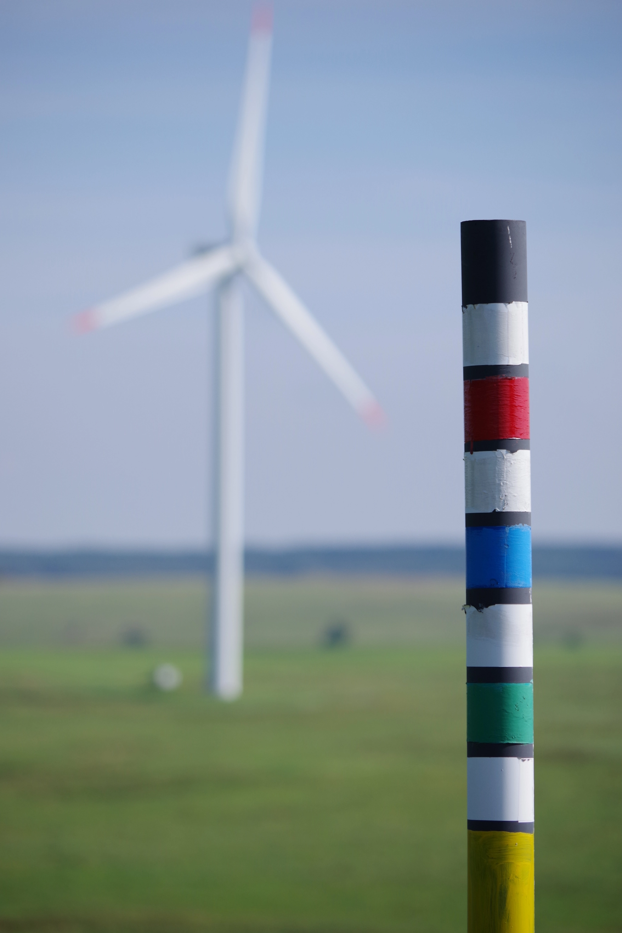 Pentax K-70 + smc Pentax-DA L 50-200mm F4-5.6 ED WR sample photo. Wind power plant photography