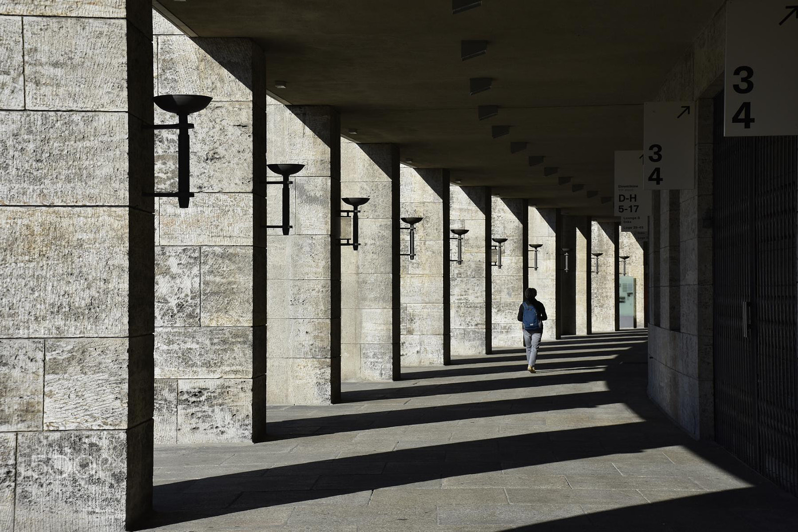 Nikon D7200 sample photo. Olympiastadion berlin photography