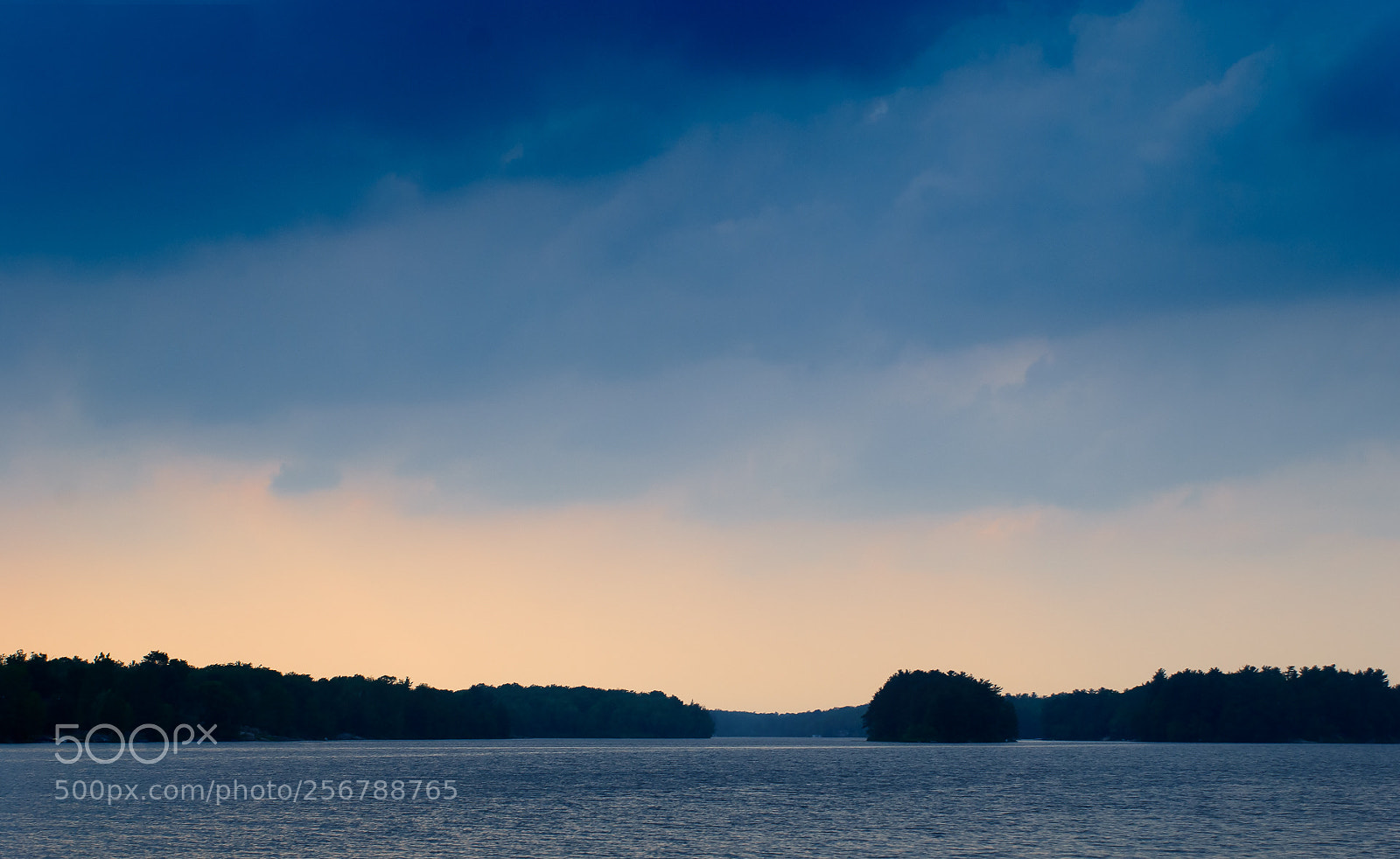 Nikon D80 sample photo. Dusk storm, stewart lake photography