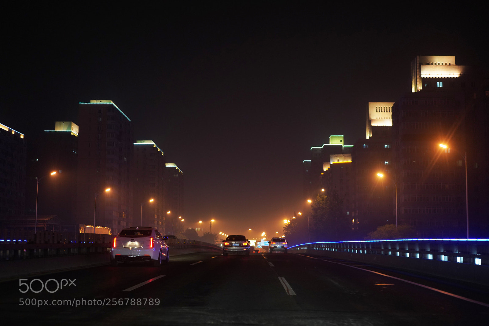 Sony a7R III sample photo. Cyberpunk night beijing 2nd photography