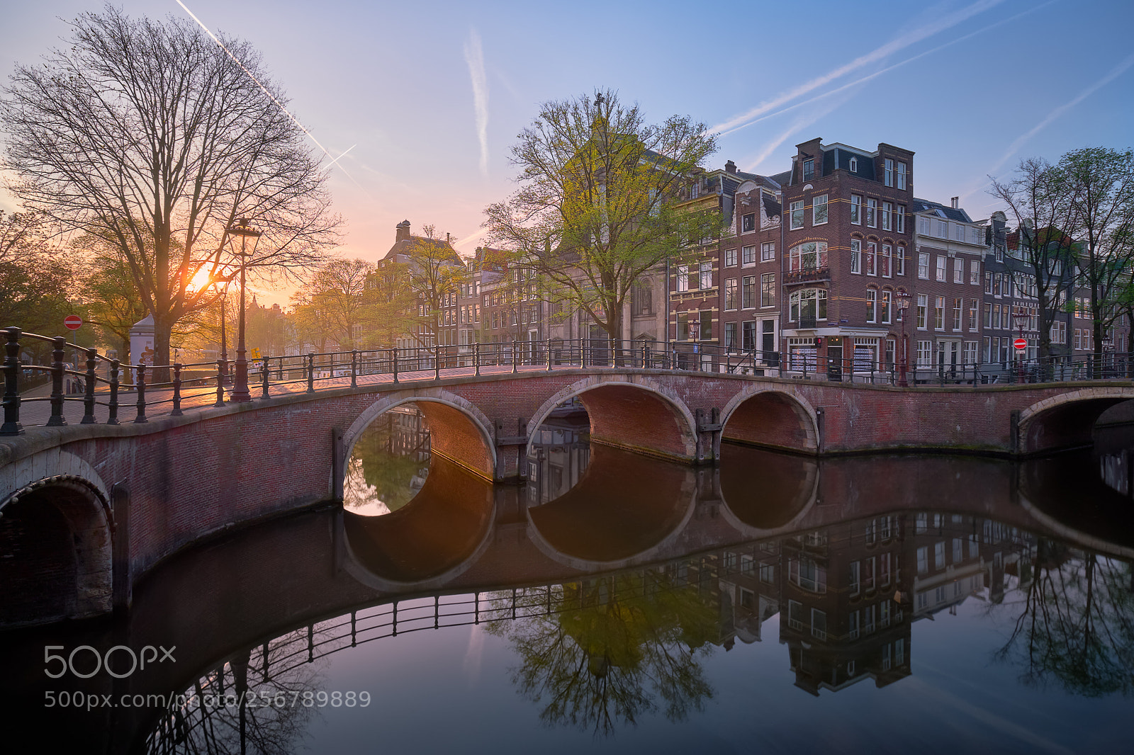 Fujifilm X-T2 sample photo. Sunrise over prinsengracht photography