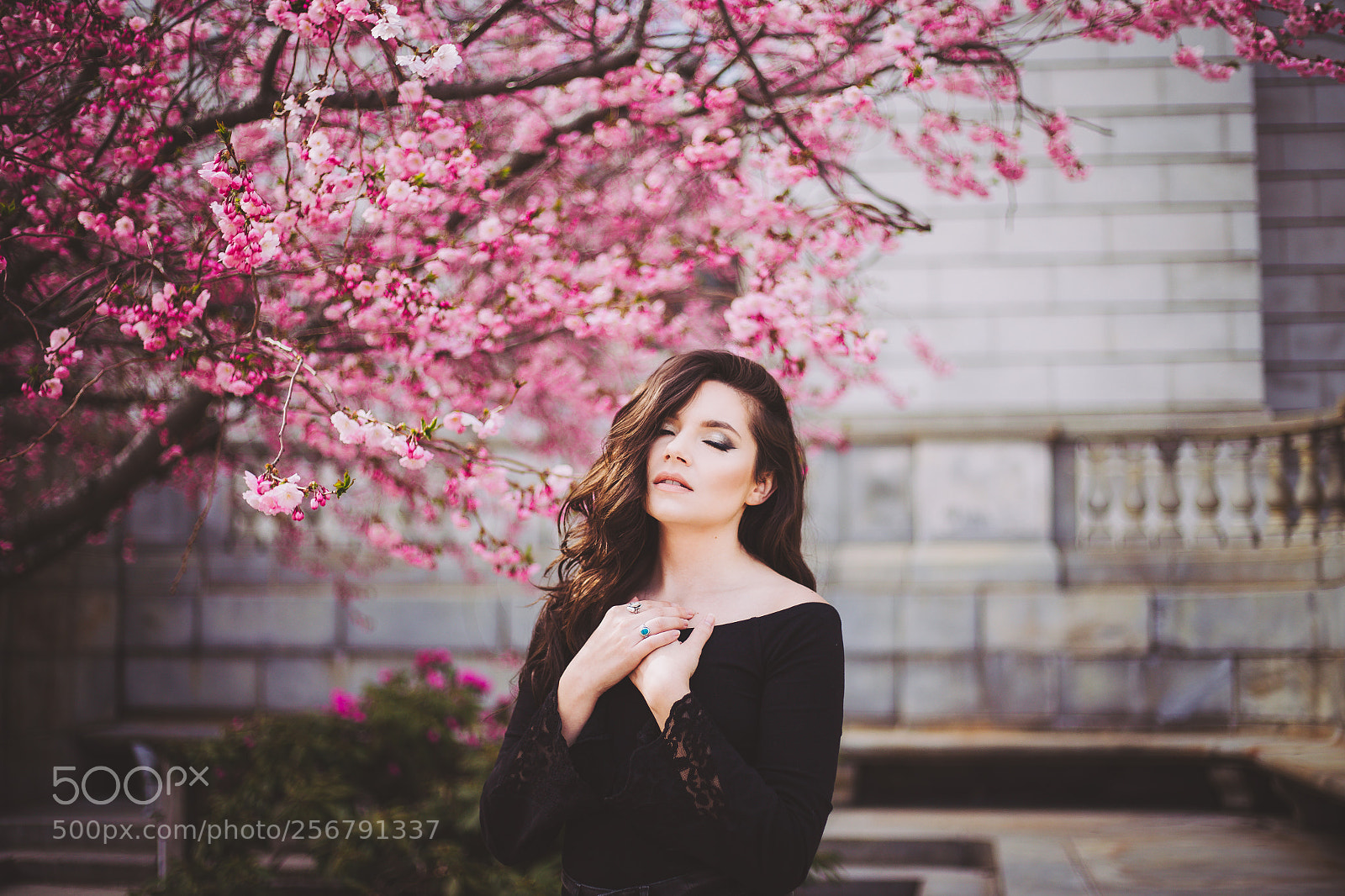 Canon EOS 6D sample photo. Goddess and her flowers photography