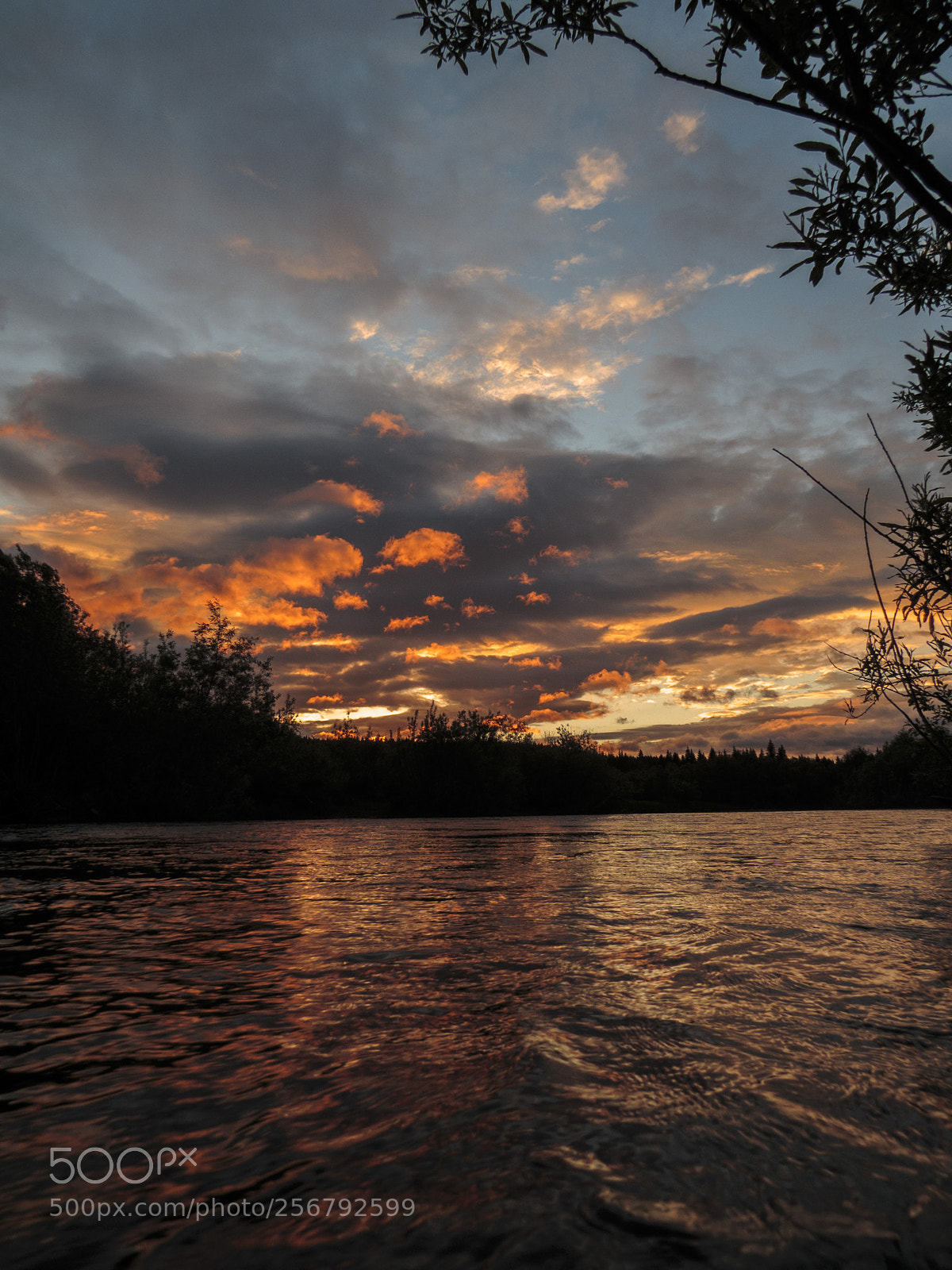 Canon PowerShot SX50 HS sample photo. Sunset at the river photography