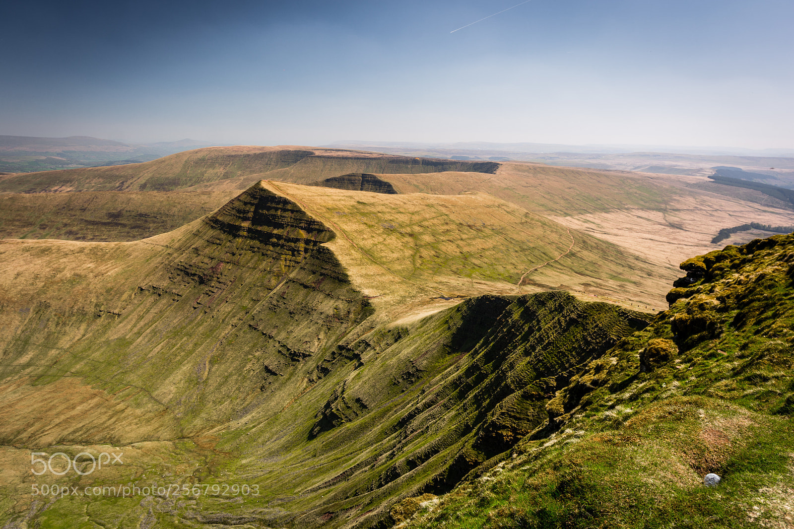 Nikon D7100 sample photo. Pen y fan view photography