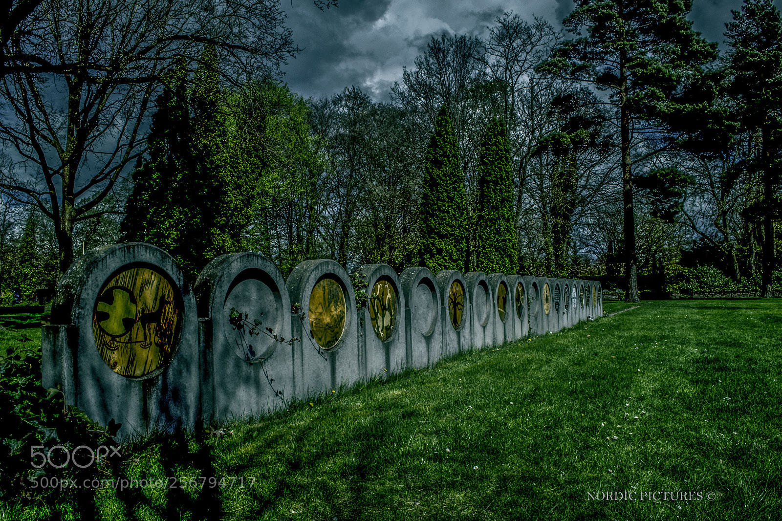 Nikon D3100 sample photo. Heathen graveyard photography