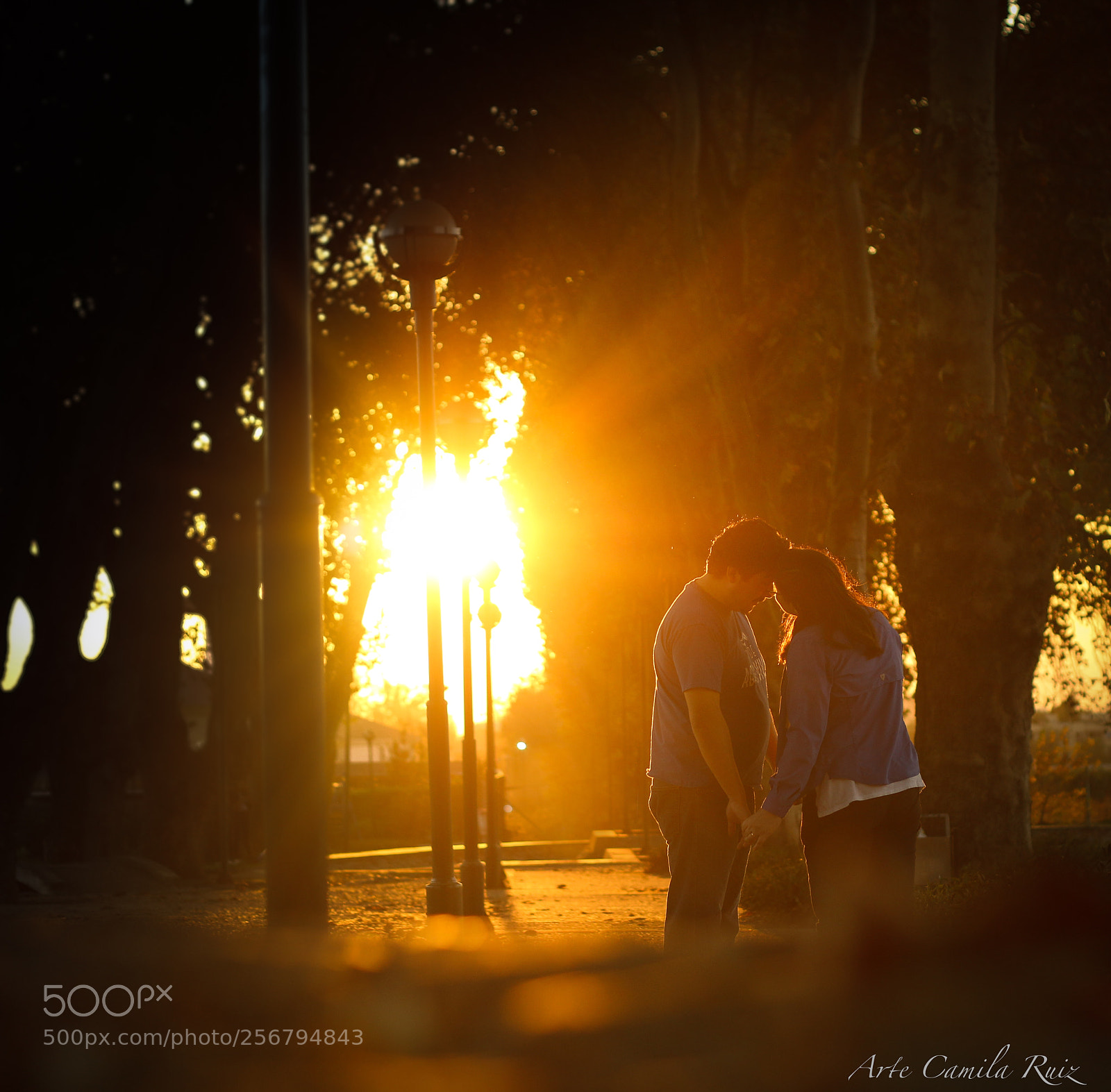 Canon EOS 70D sample photo. Sunset in love photography