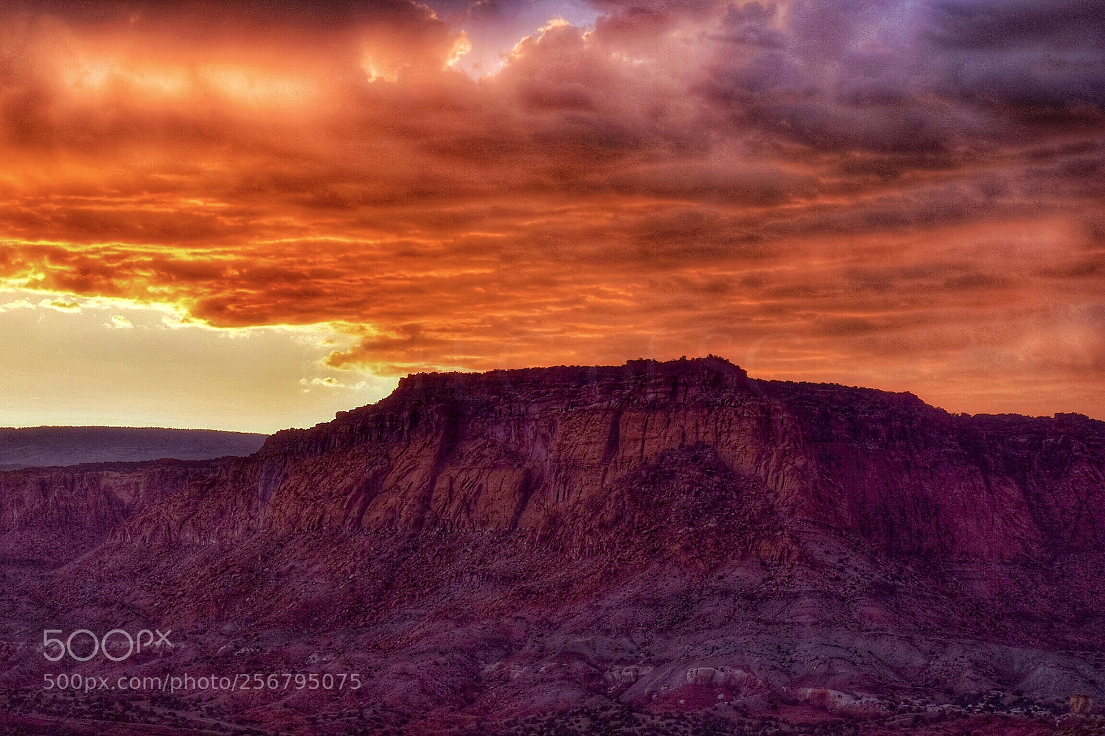 Nikon D5500 sample photo. Firey sunset photography