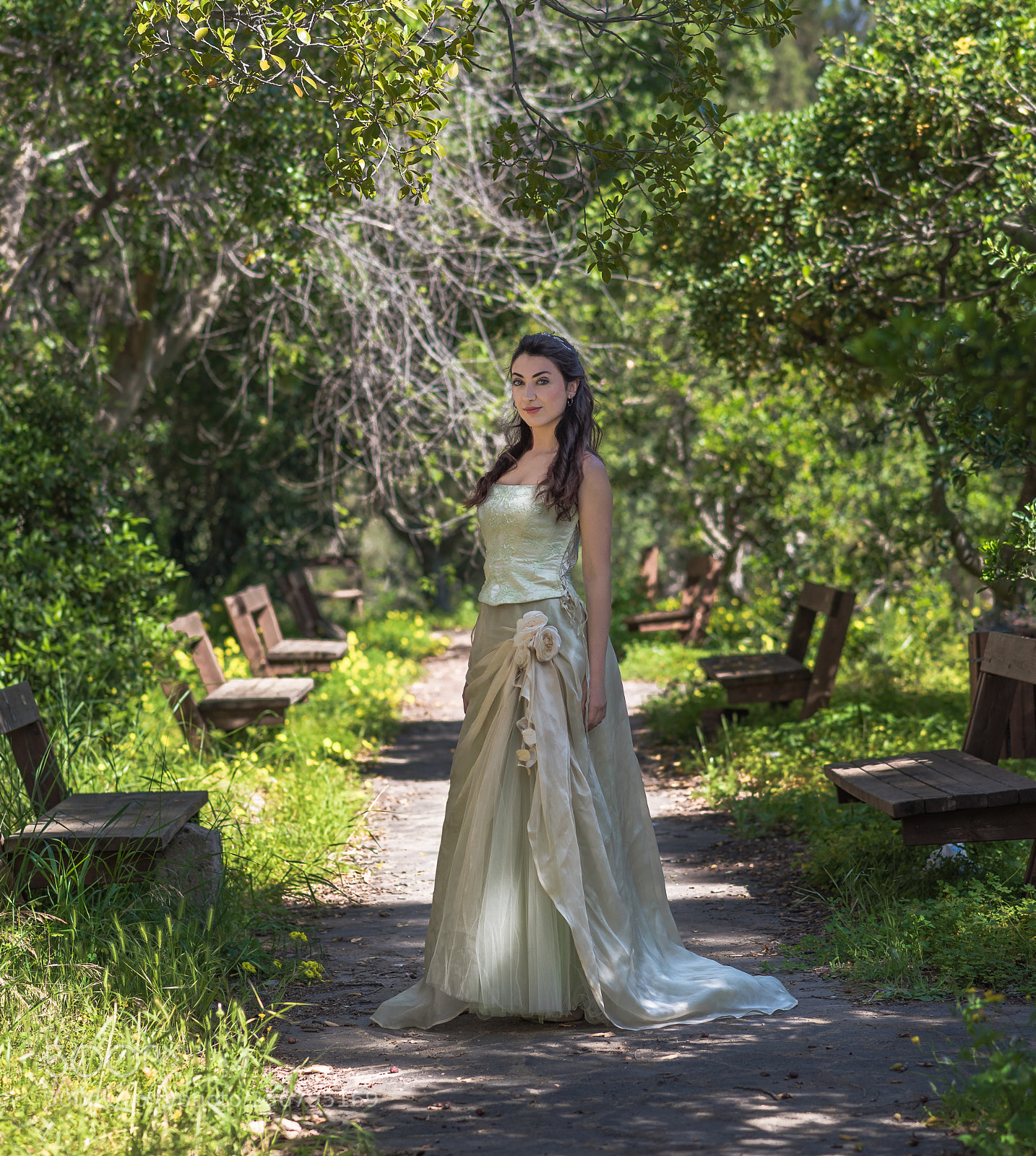 Nikon D750 sample photo. Chiara panchine photography