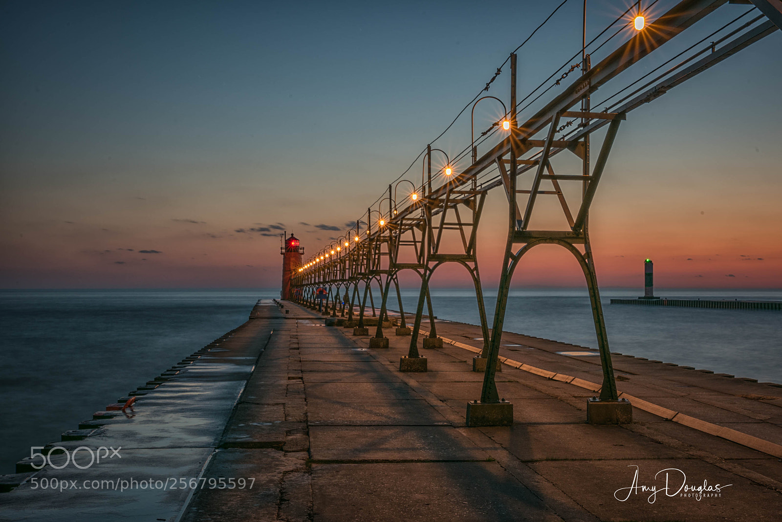 Nikon D810 sample photo. South haven, michigan sunset photography