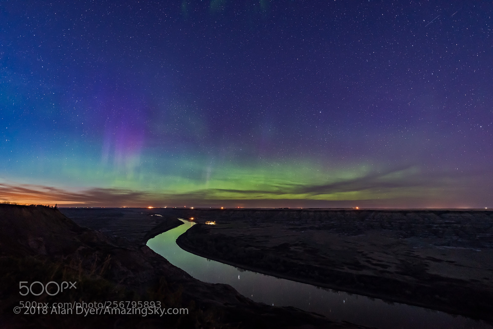 Nikon D750 sample photo. Aurora in twilight over photography