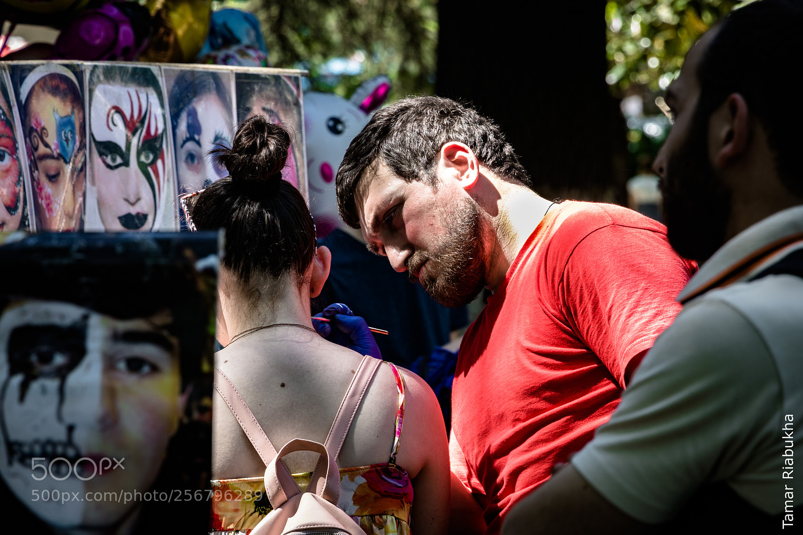Canon EOS 750D (EOS Rebel T6i / EOS Kiss X8i) sample photo. Face painting photography