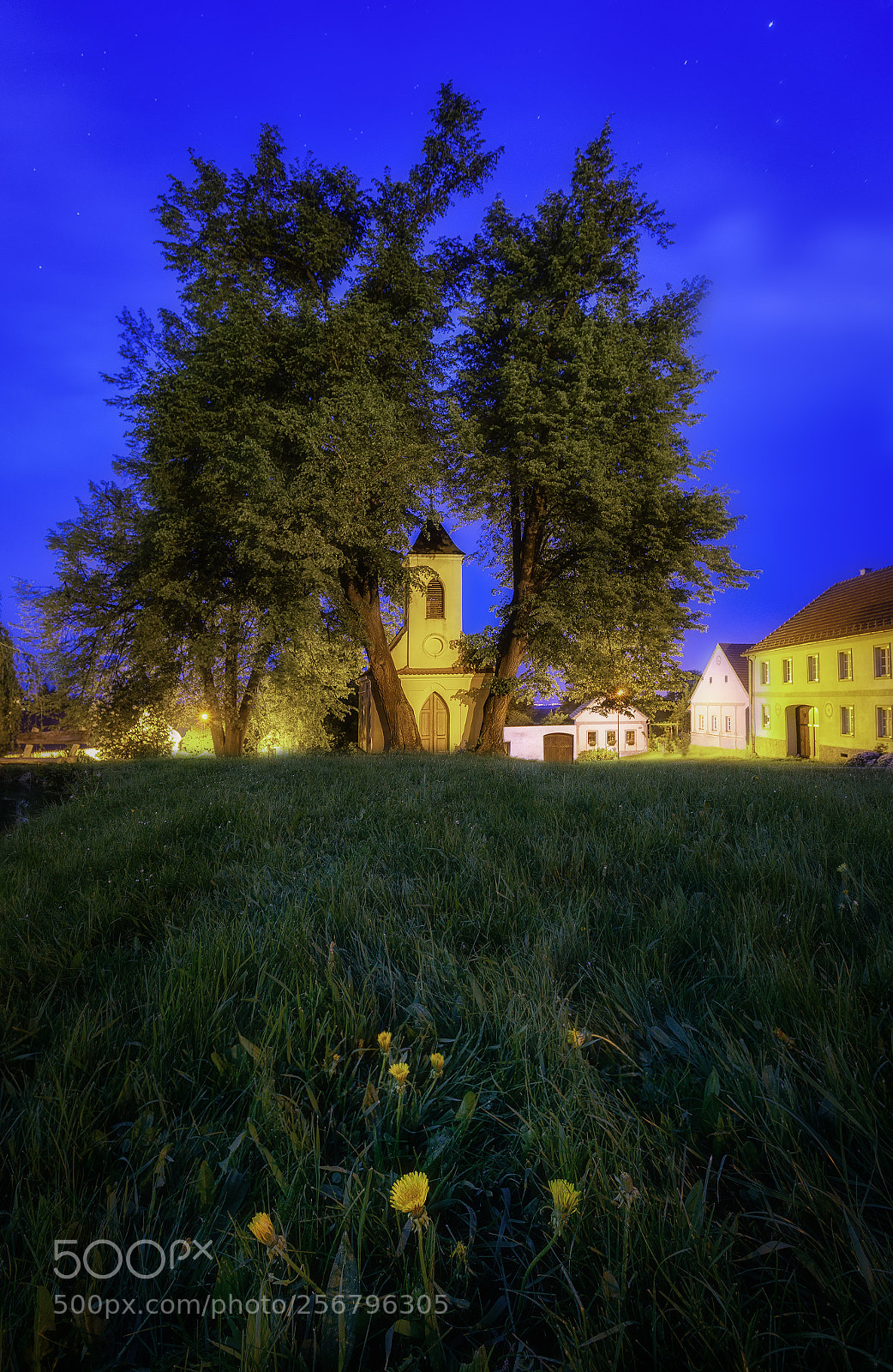 Canon EOS 6D sample photo. Night in village photography