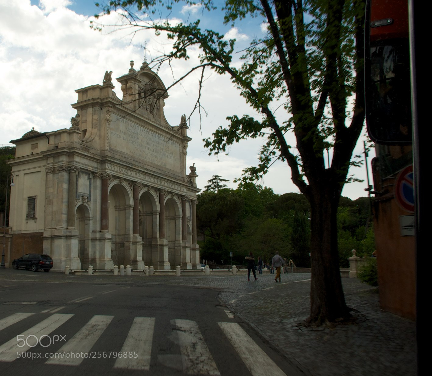Nikon D60 sample photo. Fontana del gianicolo photography