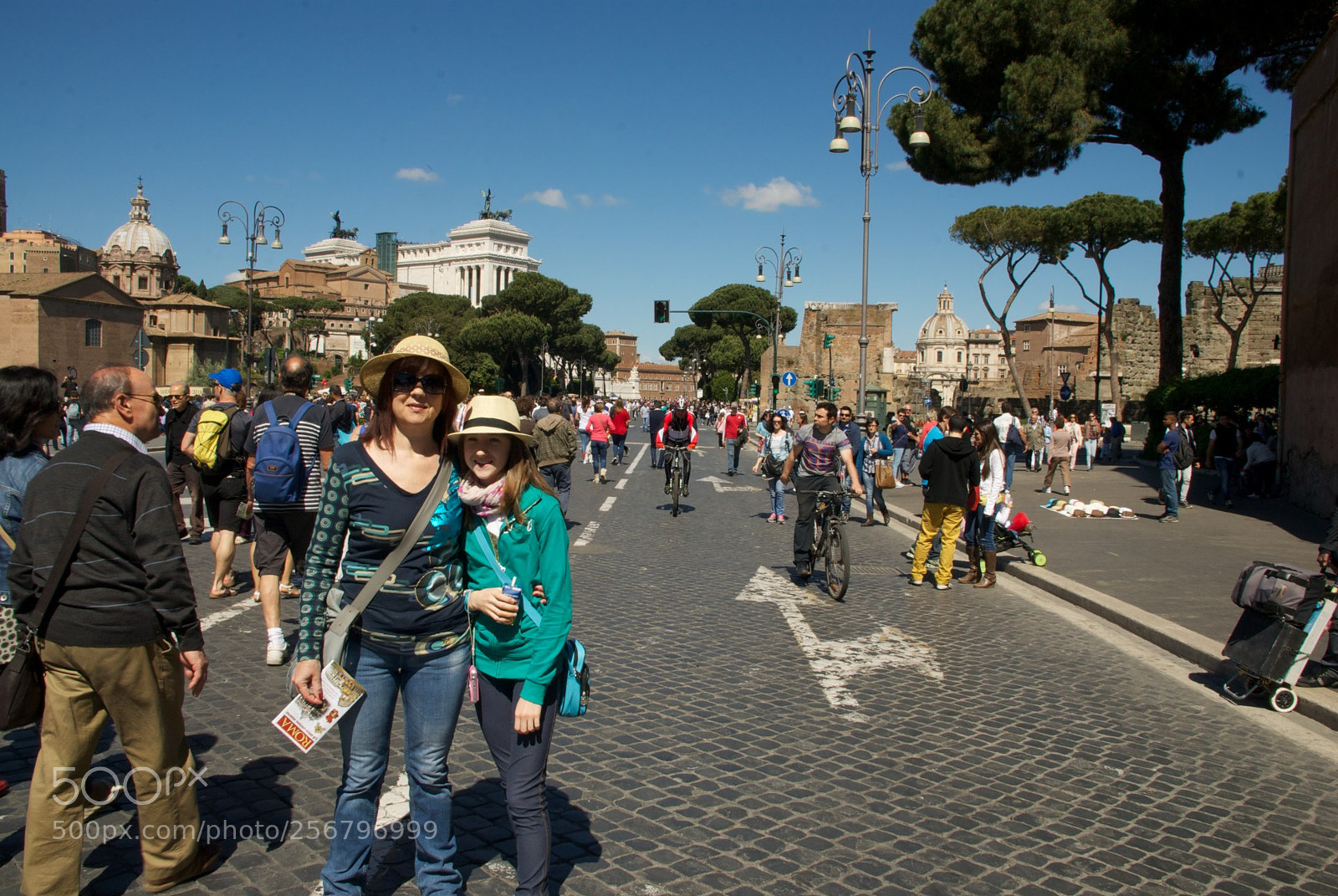 Nikon D60 sample photo. Fori imperiali photography