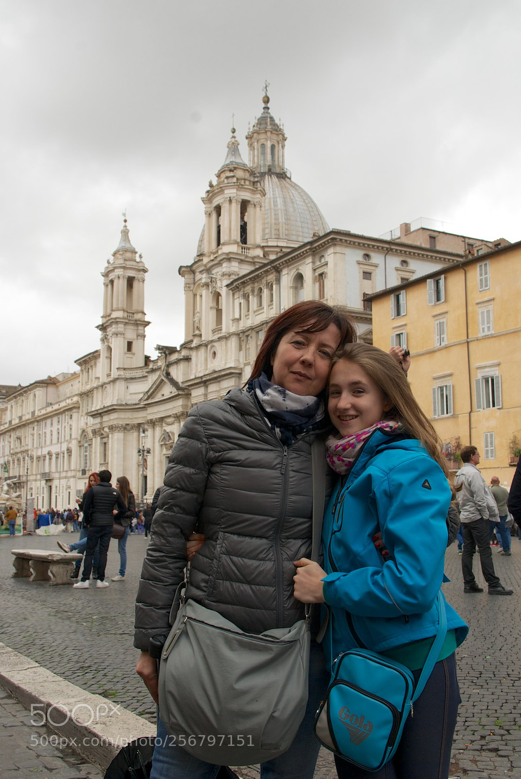 Nikon D60 sample photo. Piazza navona photography