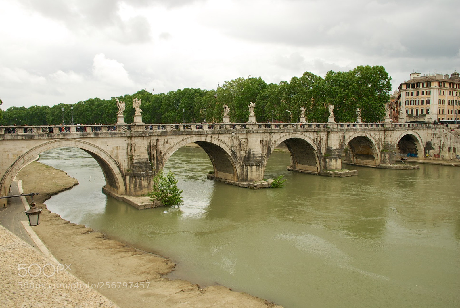 Nikon D60 sample photo. Tevere ponte santangelo photography