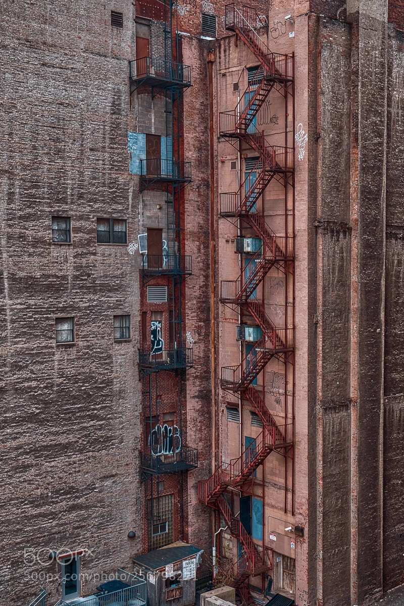 Fujifilm X-E3 sample photo. Red stair photography