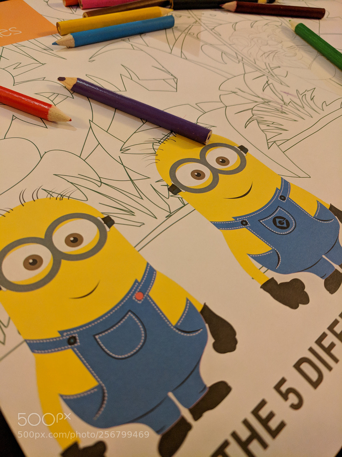 Google Pixel sample photo. Minions photography