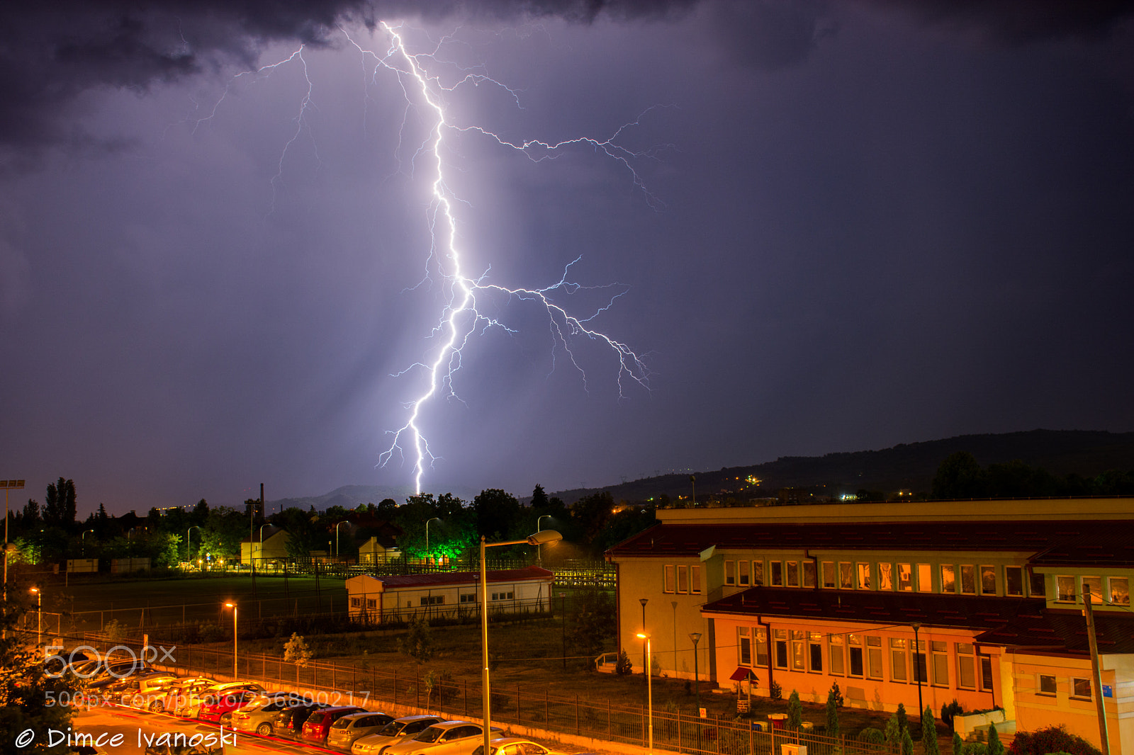 Nikon D5200 sample photo. Thunder photography