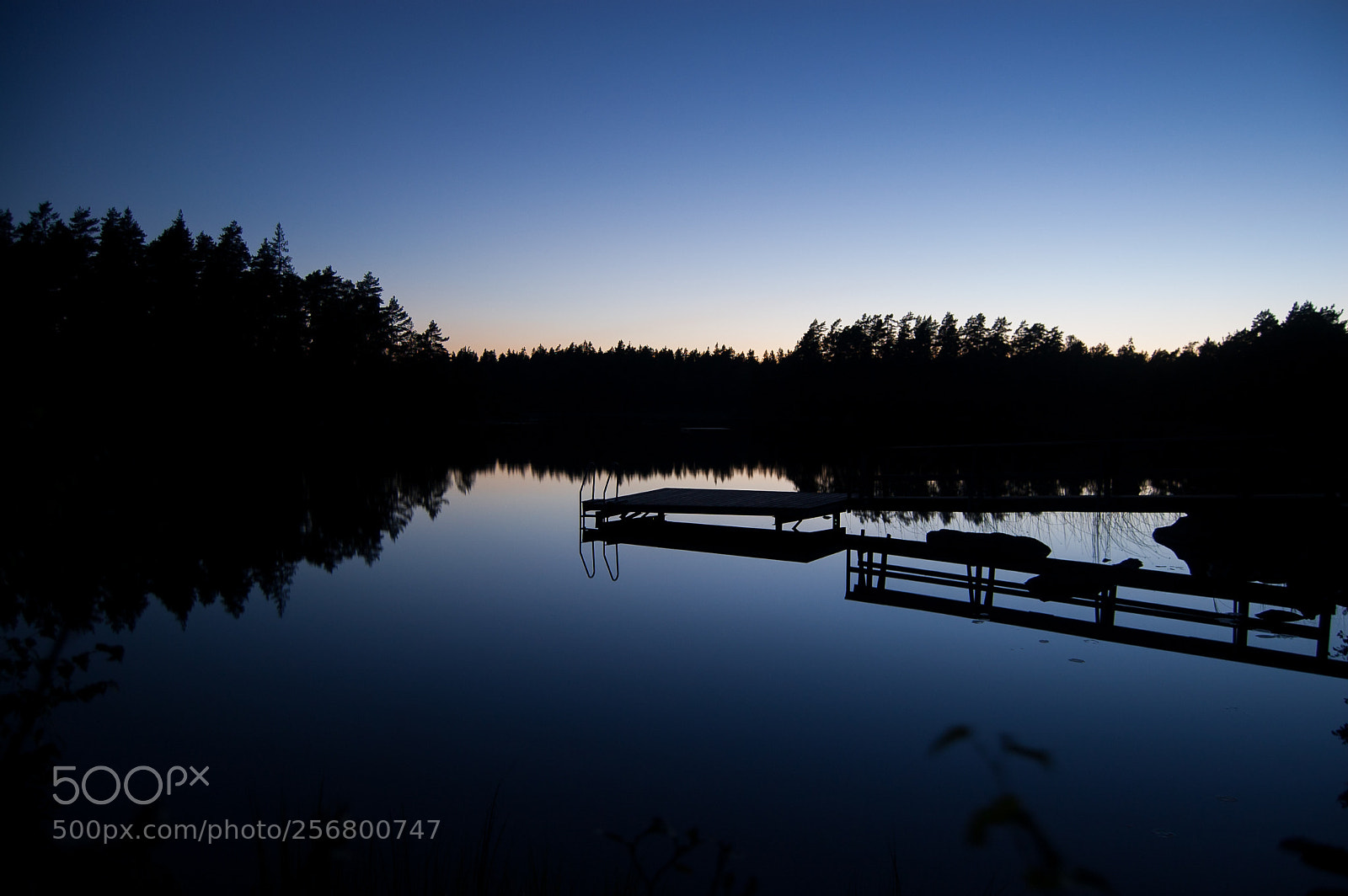 Nikon D40 sample photo. Calm swedish dawn photography
