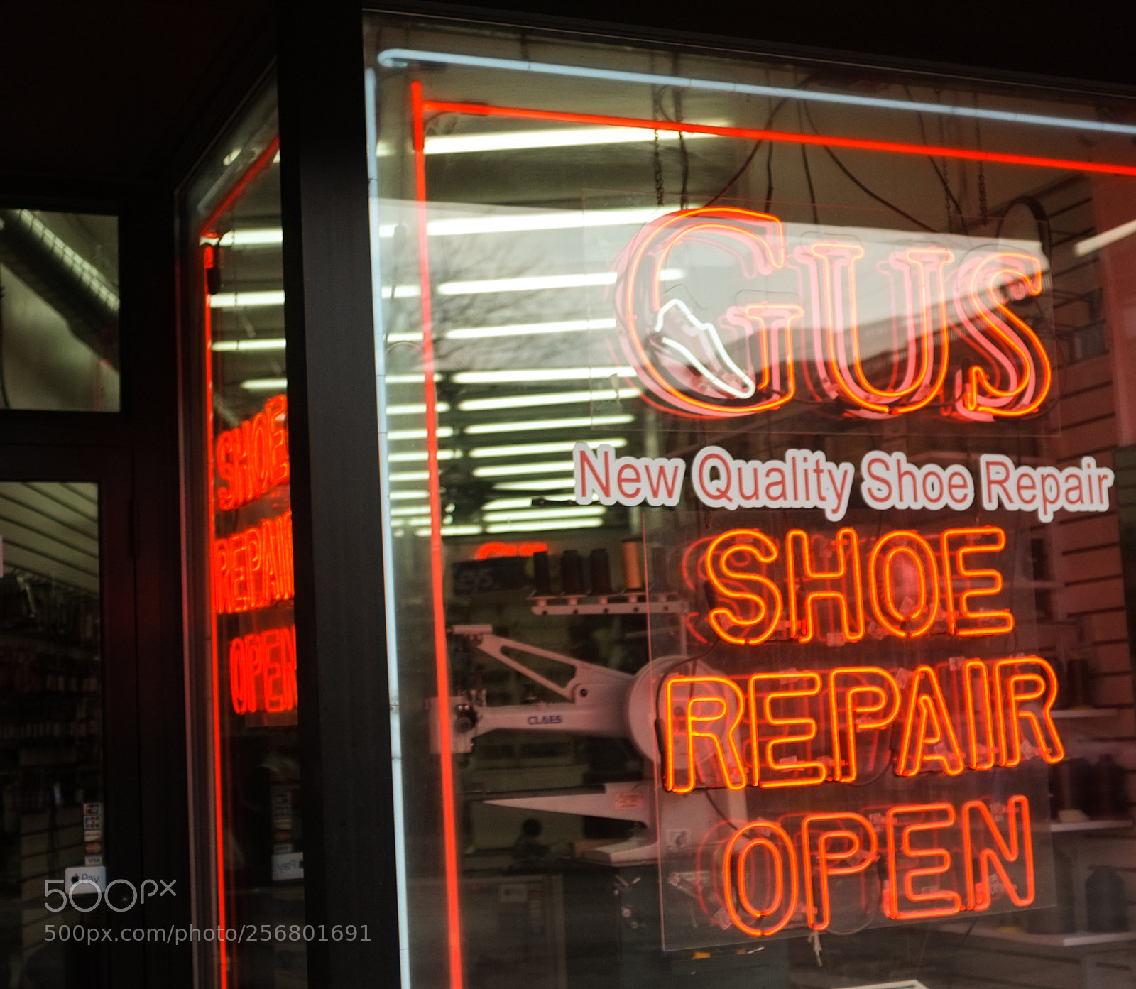 Fujifilm FinePix X100 sample photo. Shoe repair 6 12/18/17 1:41 pm photography