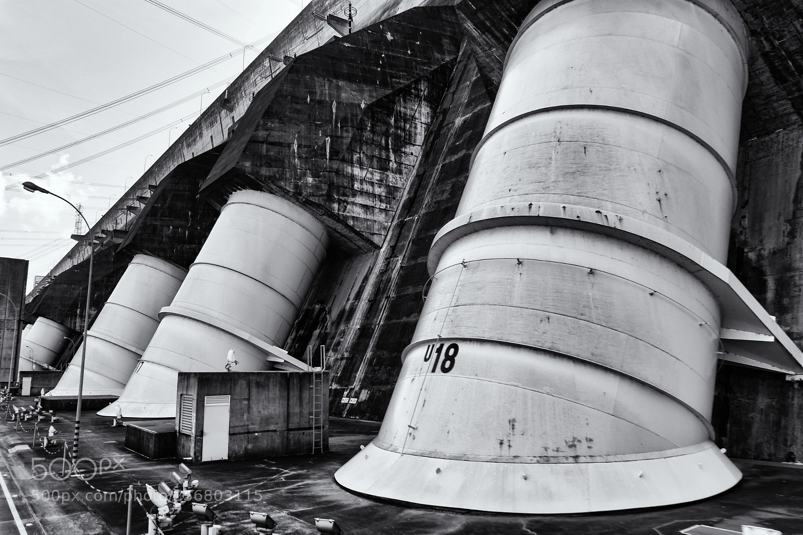 Sony a6300 sample photo. Hydroelectric plant itaipu photography