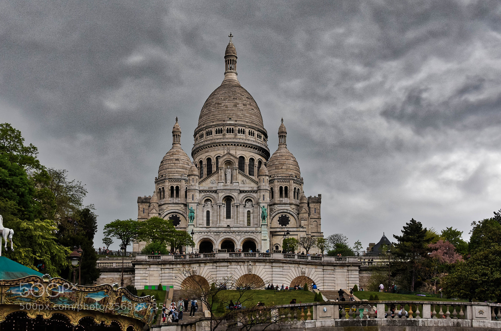 Nikon D7200 sample photo. Sacre coeur - paris photography