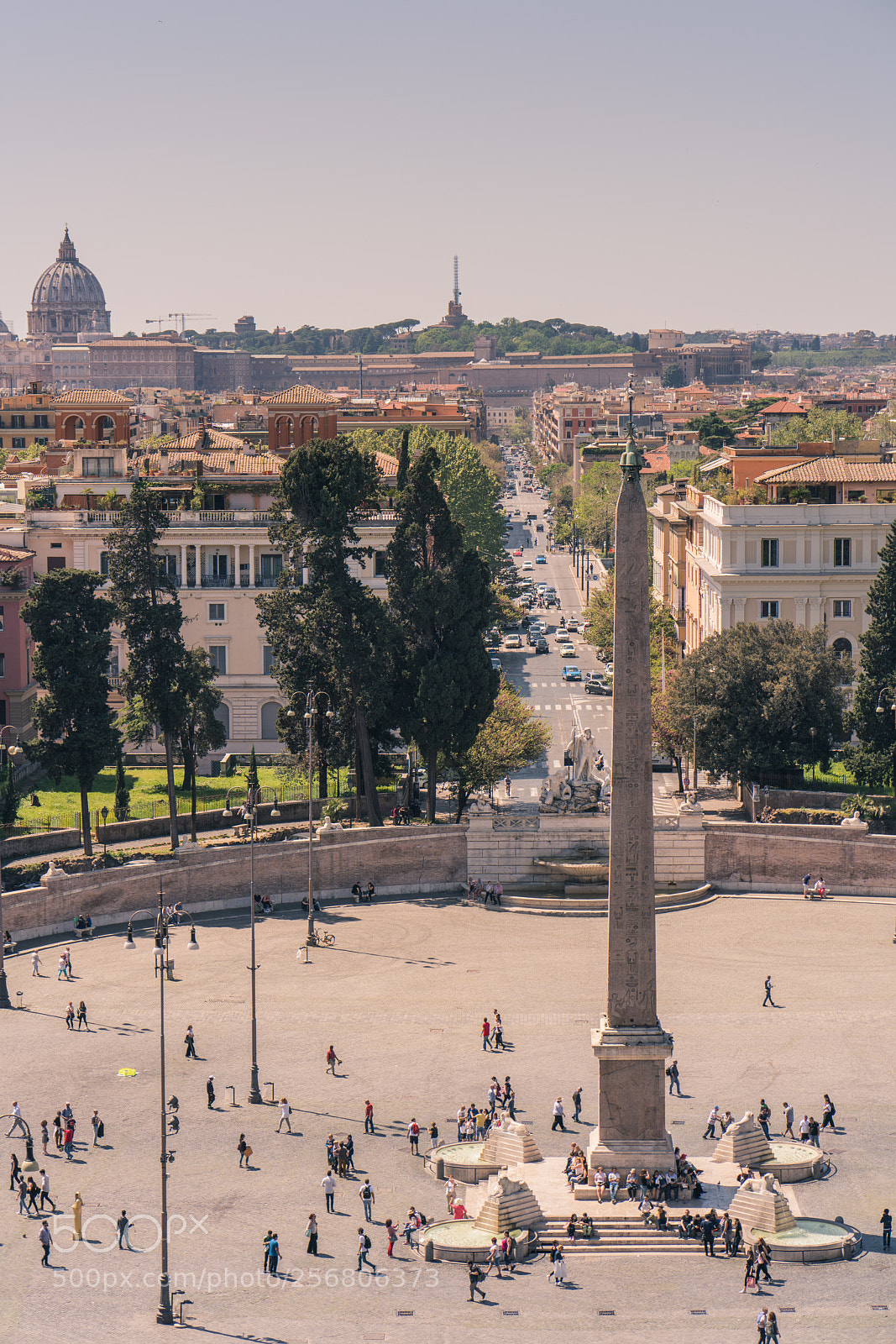 Sony a7R II sample photo. Piazza del popolo photography