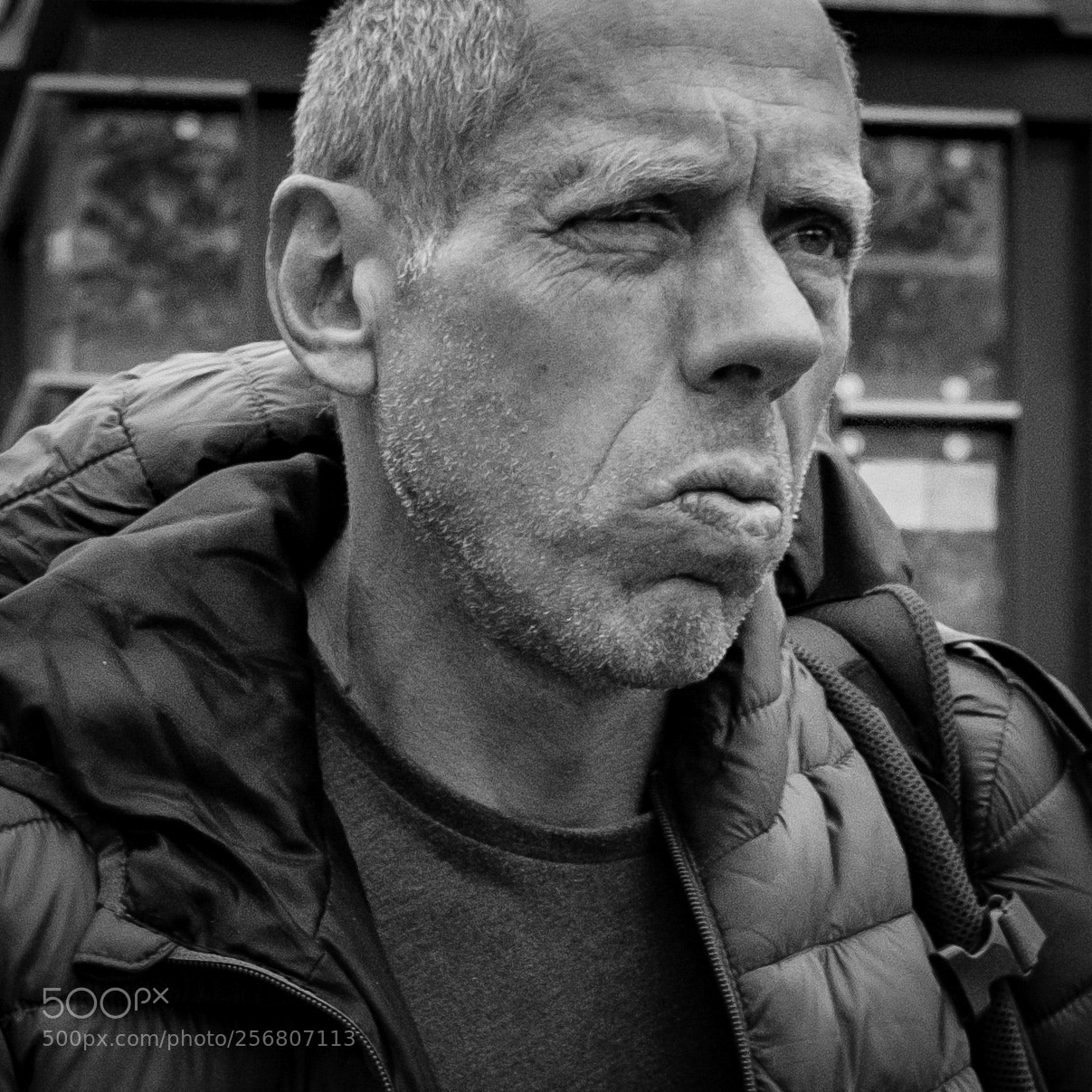 Fujifilm X100F sample photo. Tough street guy photography