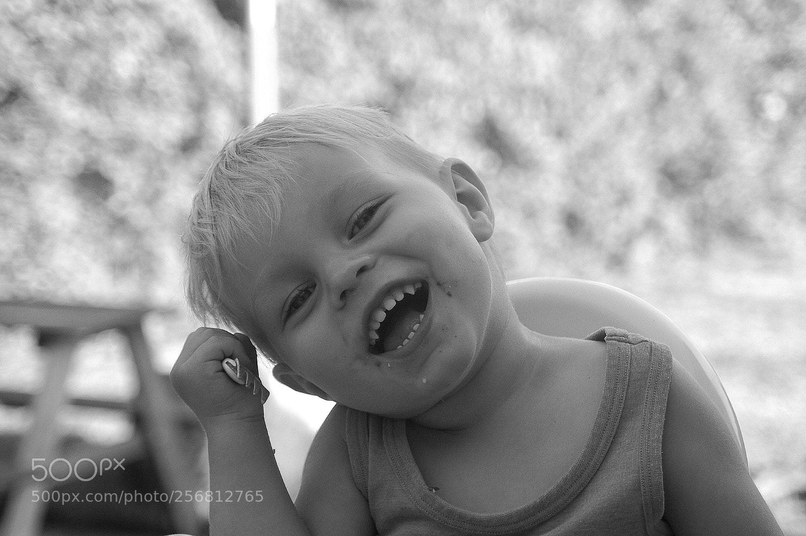 Nikon D70 sample photo. Big smile photography
