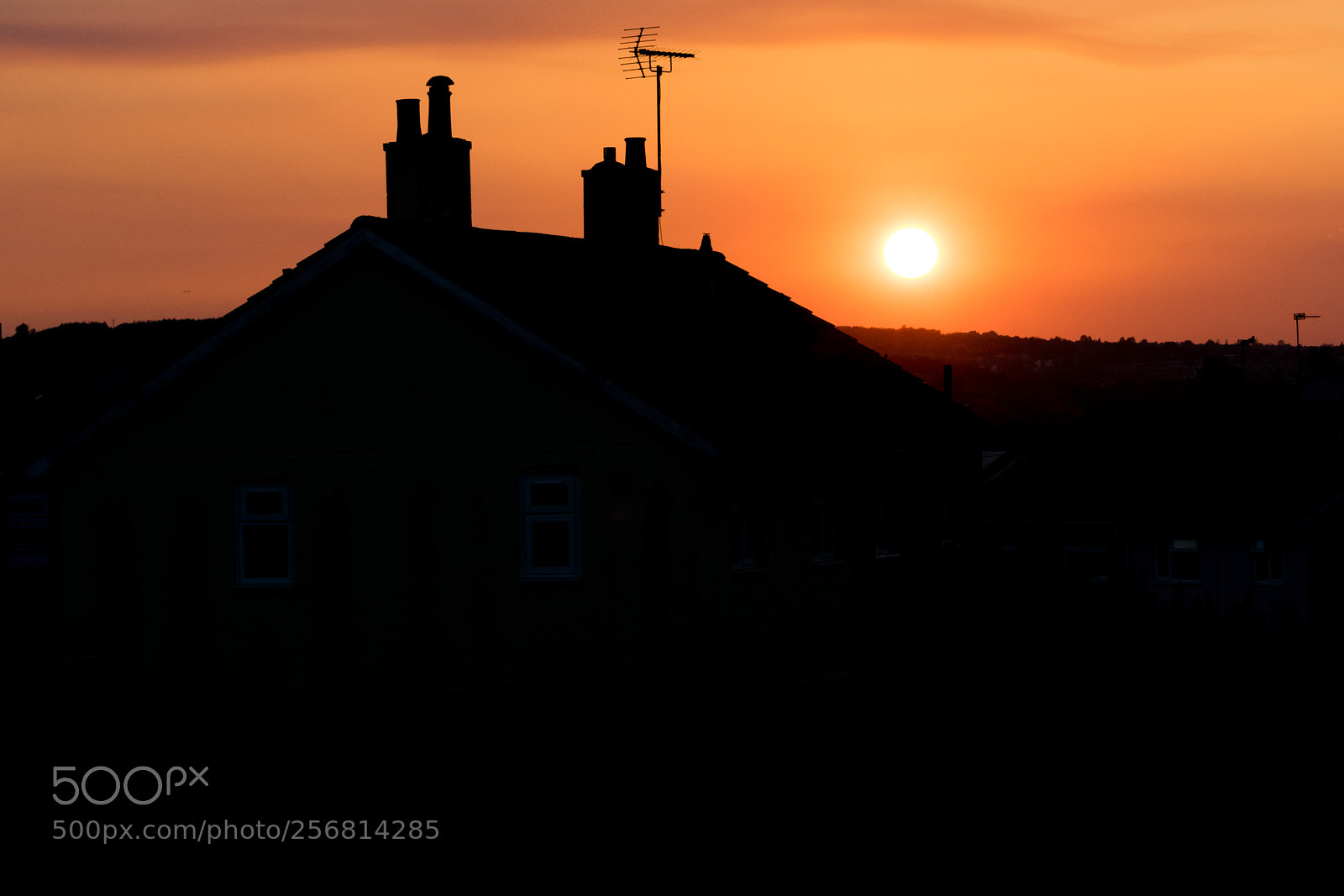 Nikon D3300 sample photo. Sunset at home photography