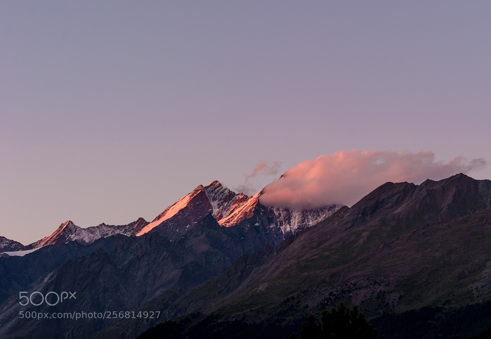 Nikon D700 sample photo. Mountain on fire photography
