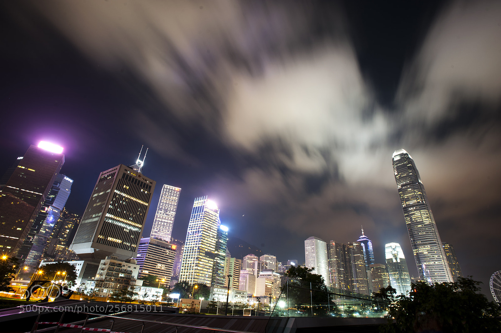 Nikon D700 sample photo. Night view of hong photography