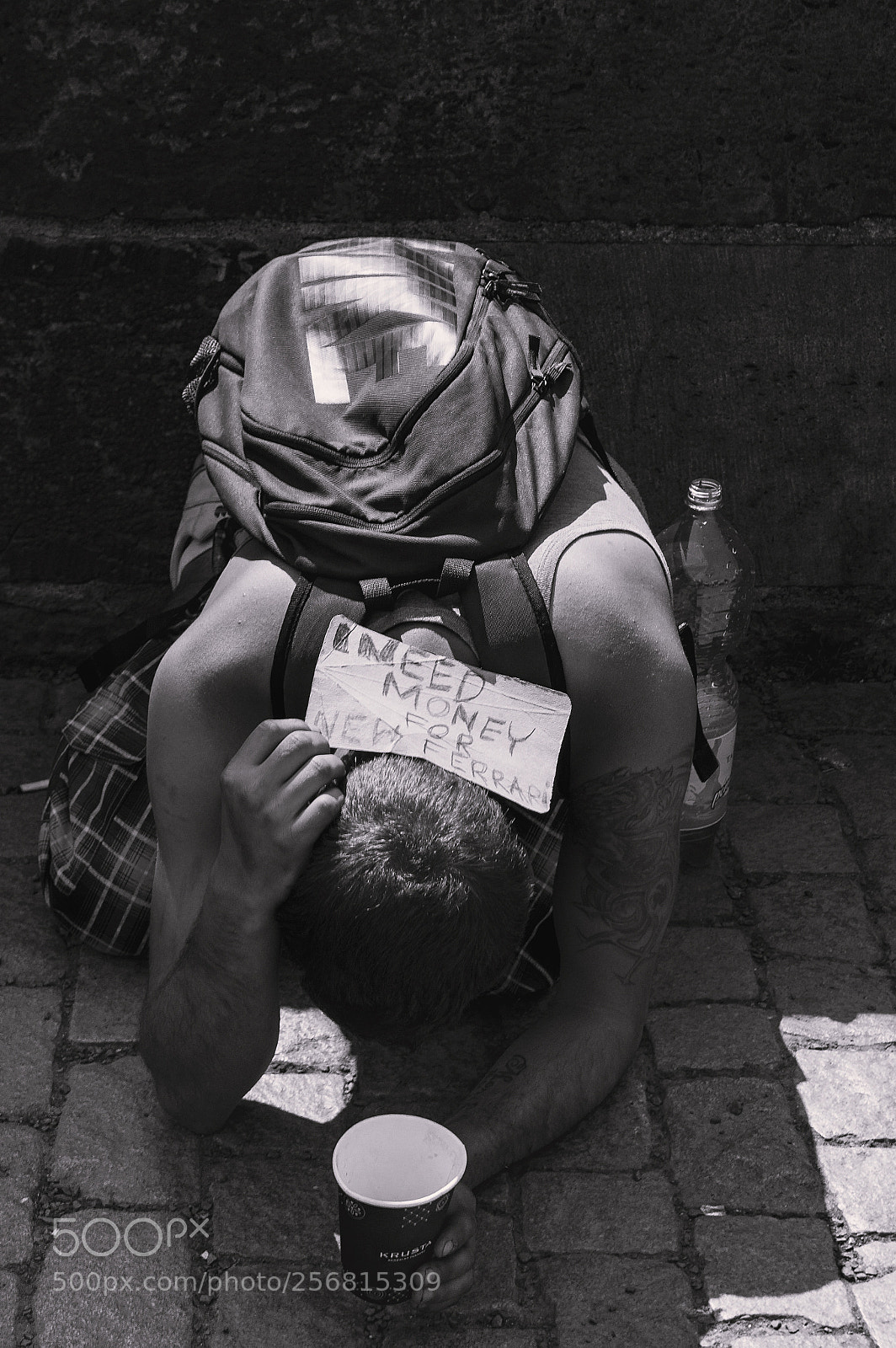 Nikon D3200 sample photo. A witty beggar photography