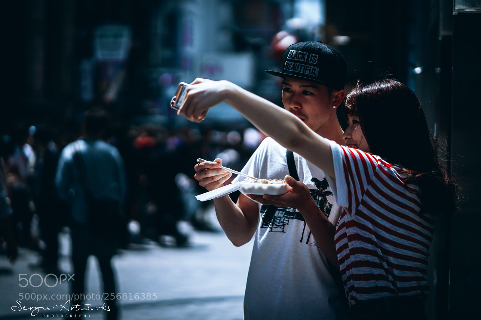 Sony a7 II sample photo. Shinsaibashi, osaka photography