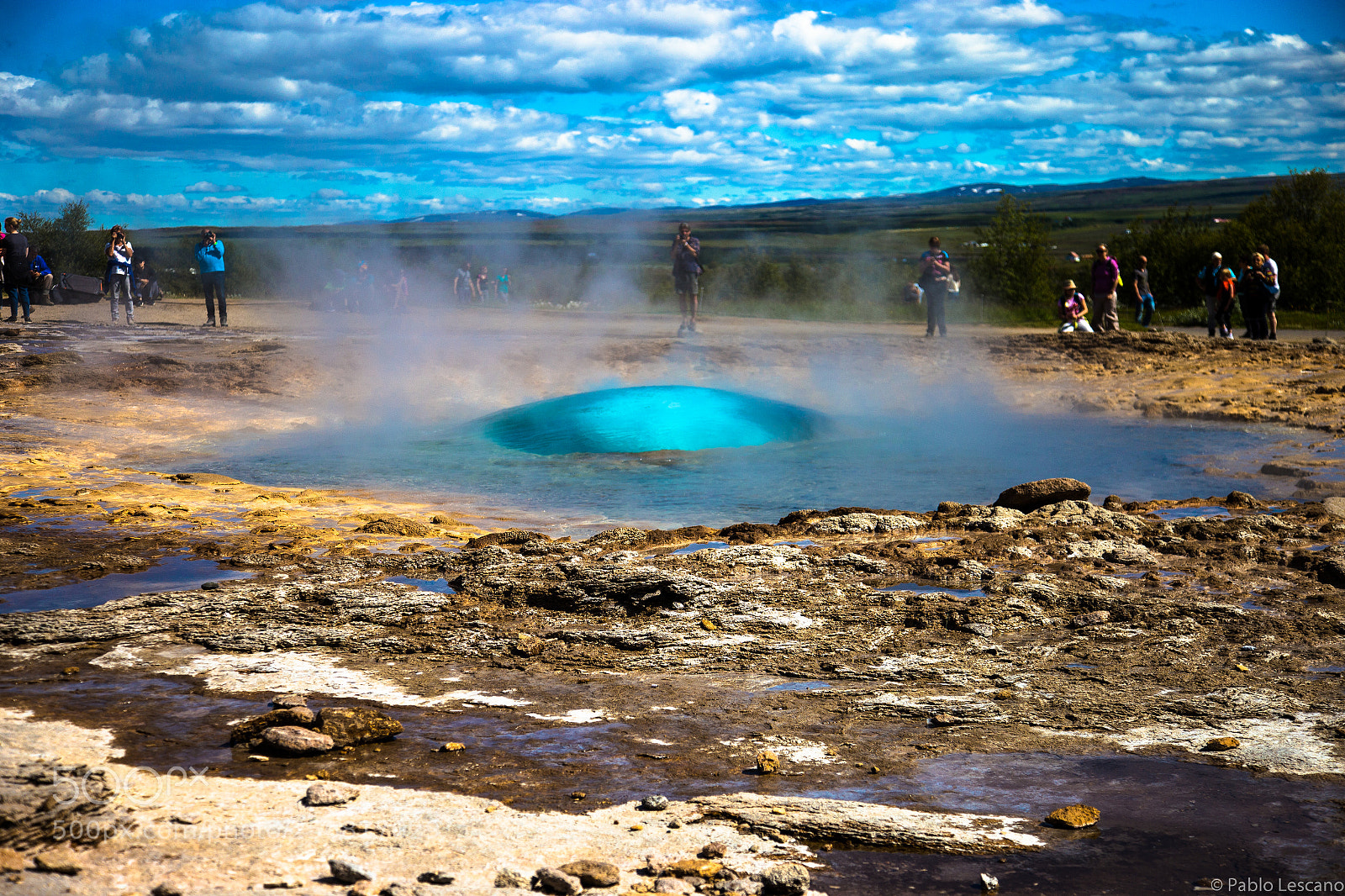 Canon EOS 6D sample photo. Geysir. iceland photography