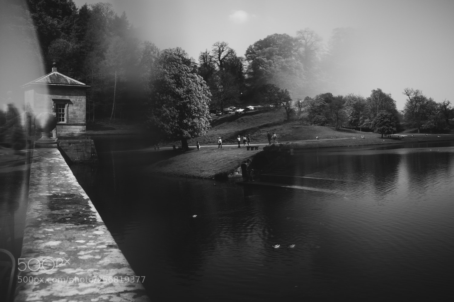 Fujifilm FinePix X100 sample photo. Studley royal with prism photography