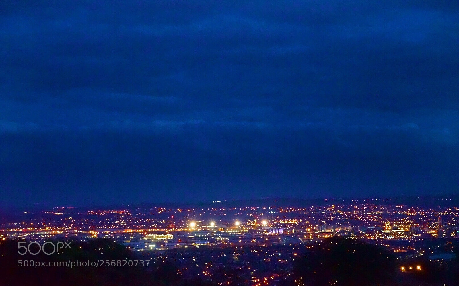 Sony a7 sample photo. City at night photography