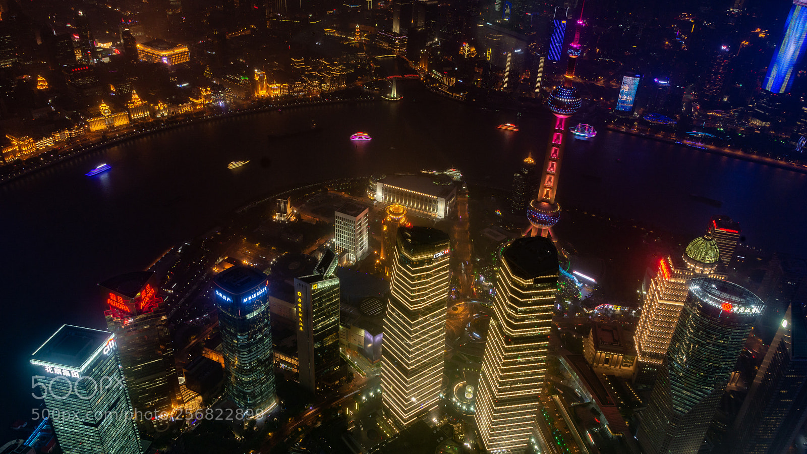 Nikon D5200 sample photo. Shanghai bird eye view photography