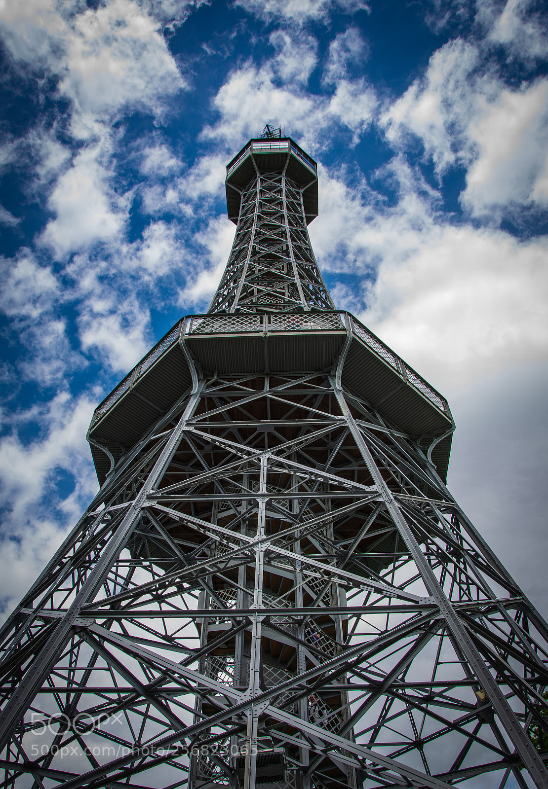 Nikon D7100 sample photo. Petrin lookout tower prague photography