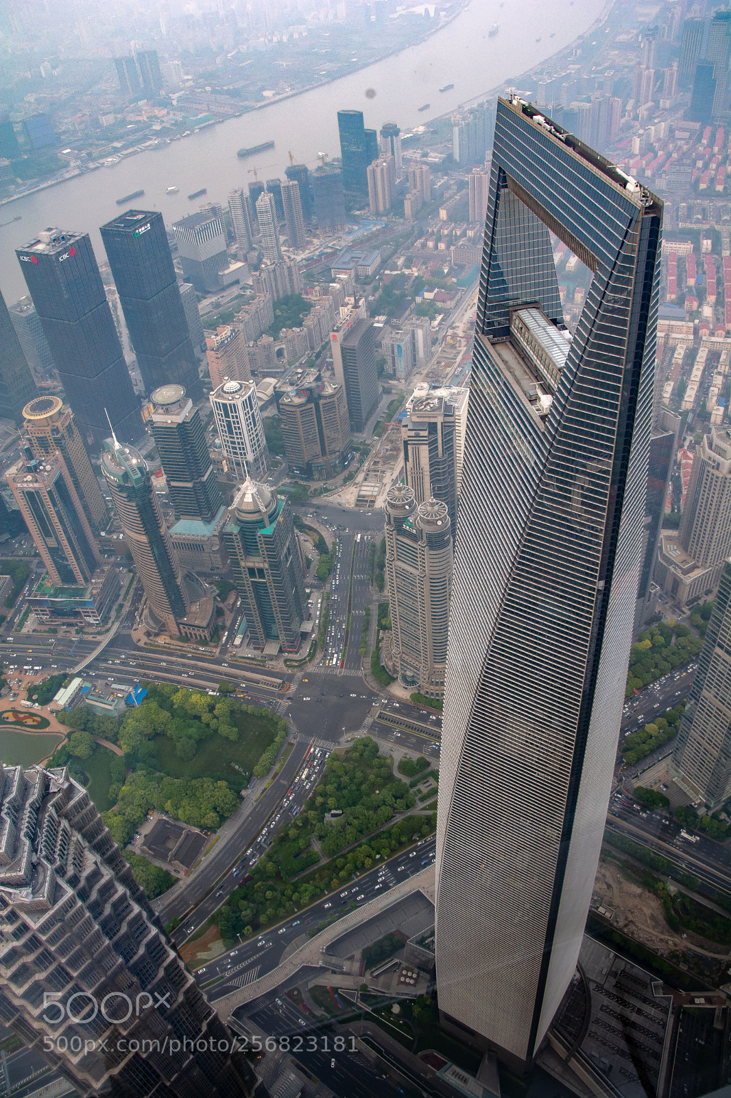 Nikon D5200 sample photo. Shanghai world financial centre photography