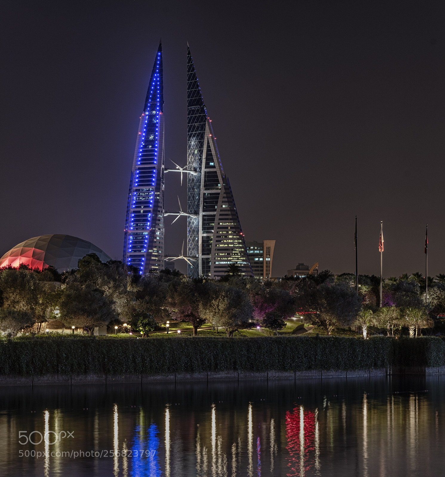 Nikon D750 sample photo. World trade center bahrain photography