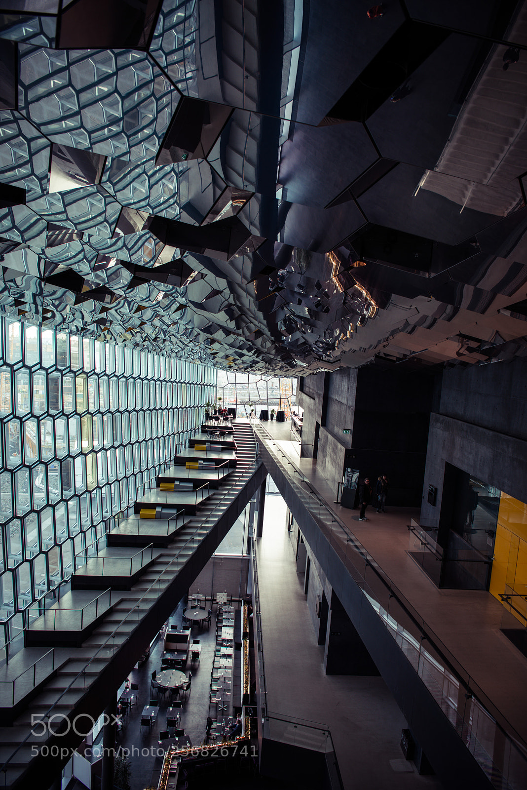 Nikon D800 sample photo. Inside harpa photography